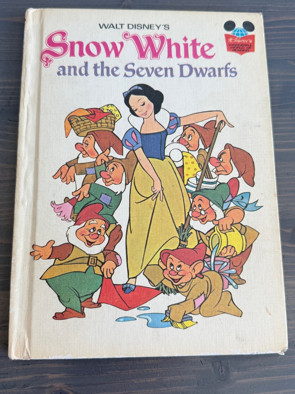 Vintage Walt Disney’s Snow White & the Seven Dwarfs book